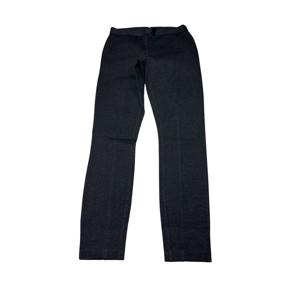 J.Crew Pixie Womens 4S 26X27 Charcoal Gray Heather Stretch Ponte Back Zip Slim